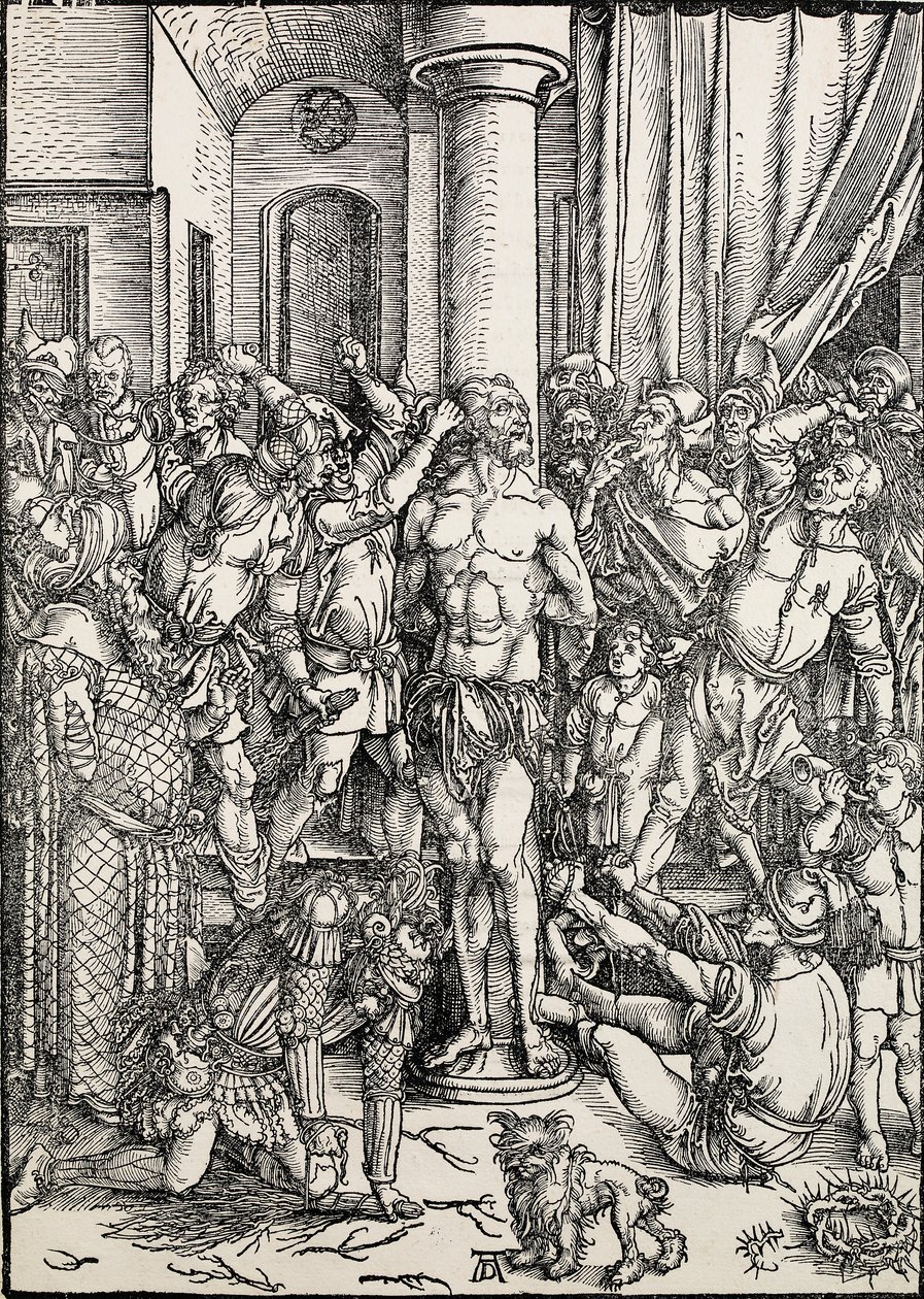 A zászlózás, c149697 alkotó: Albrecht Dürer