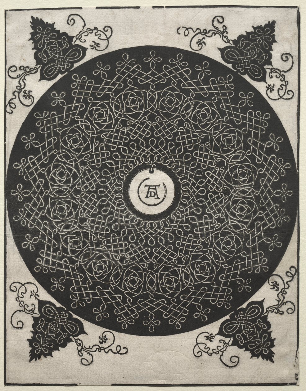 Harmadik csomó. alkotó: Albrecht Dürer