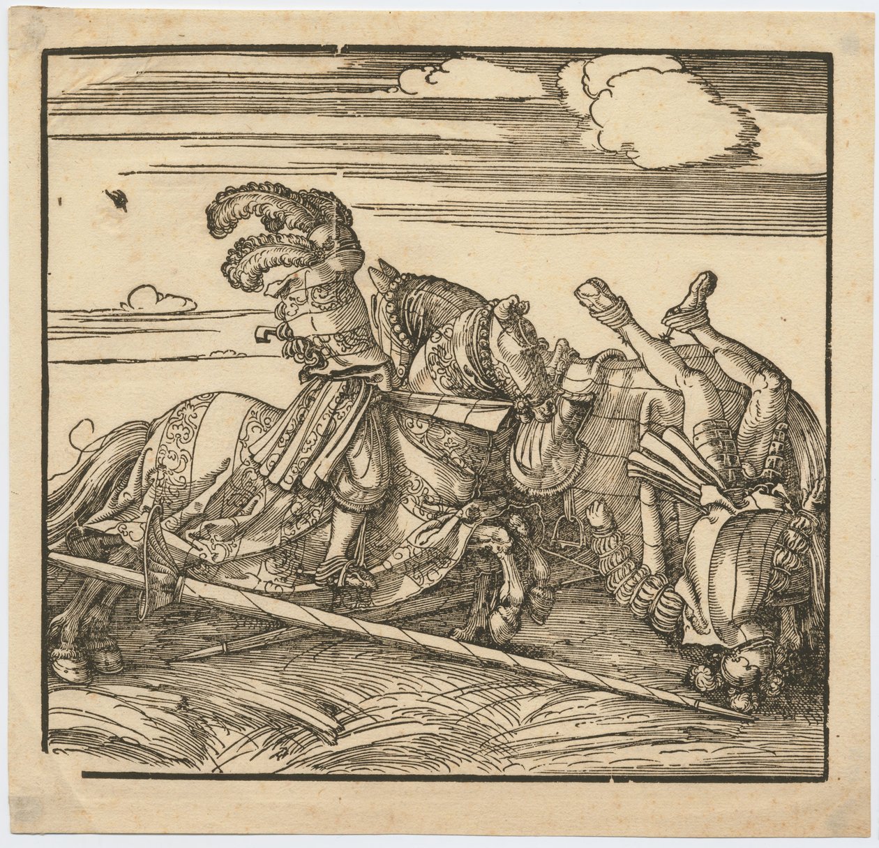 Verseny, c. 1516 alkotó: Albrecht Dürer