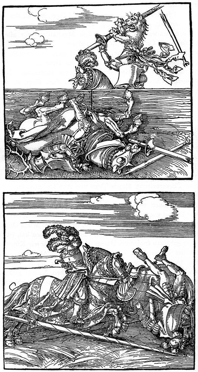 Versenyjelenetek, 1515-1516, 1936 alkotó: Albrecht Dürer
