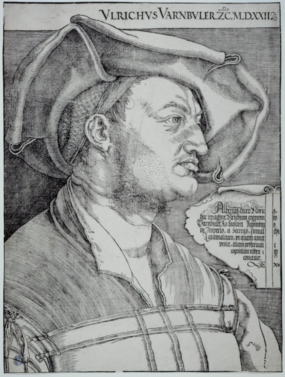 Ulrich Varnbüler (Bartsch 155) alkotó: Albrecht Dürer