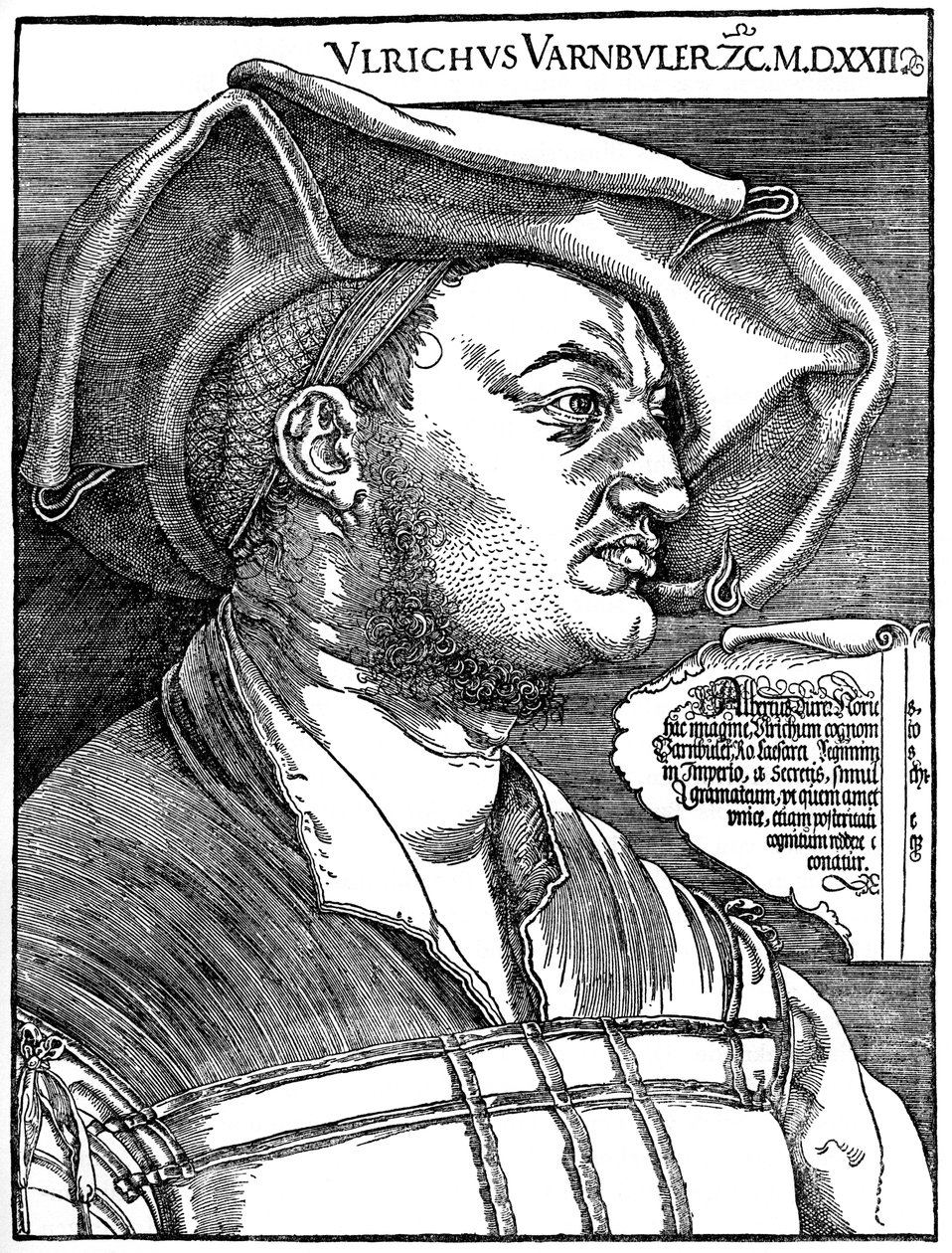 Ulrich Varnbüler, 1522, 1936 alkotó: Albrecht Dürer
