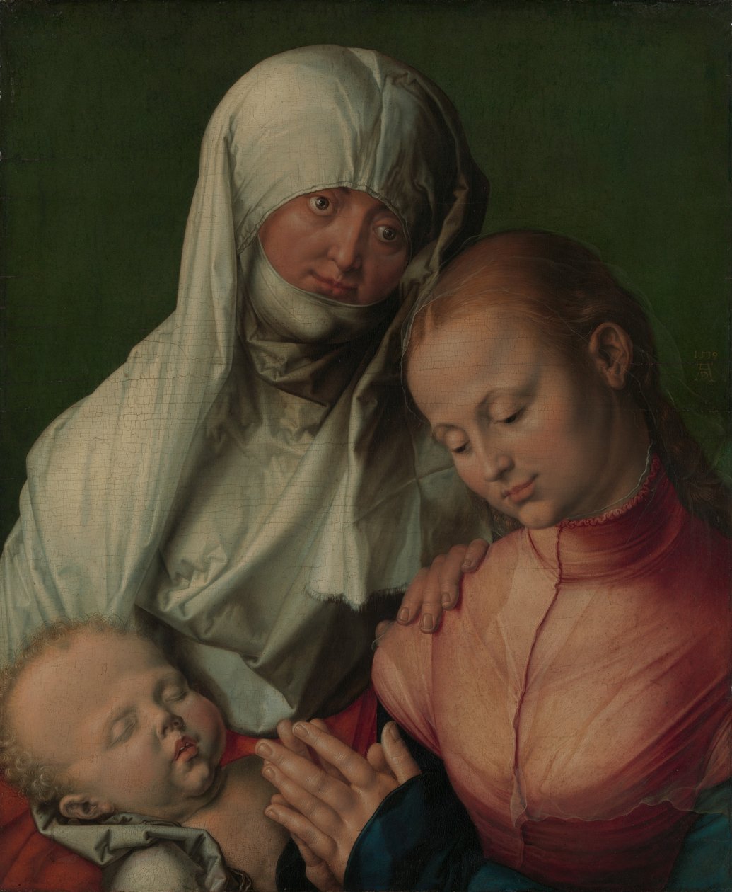 Szűz és gyermek Szent Annával, valószínűleg 1519. alkotó: Albrecht Dürer