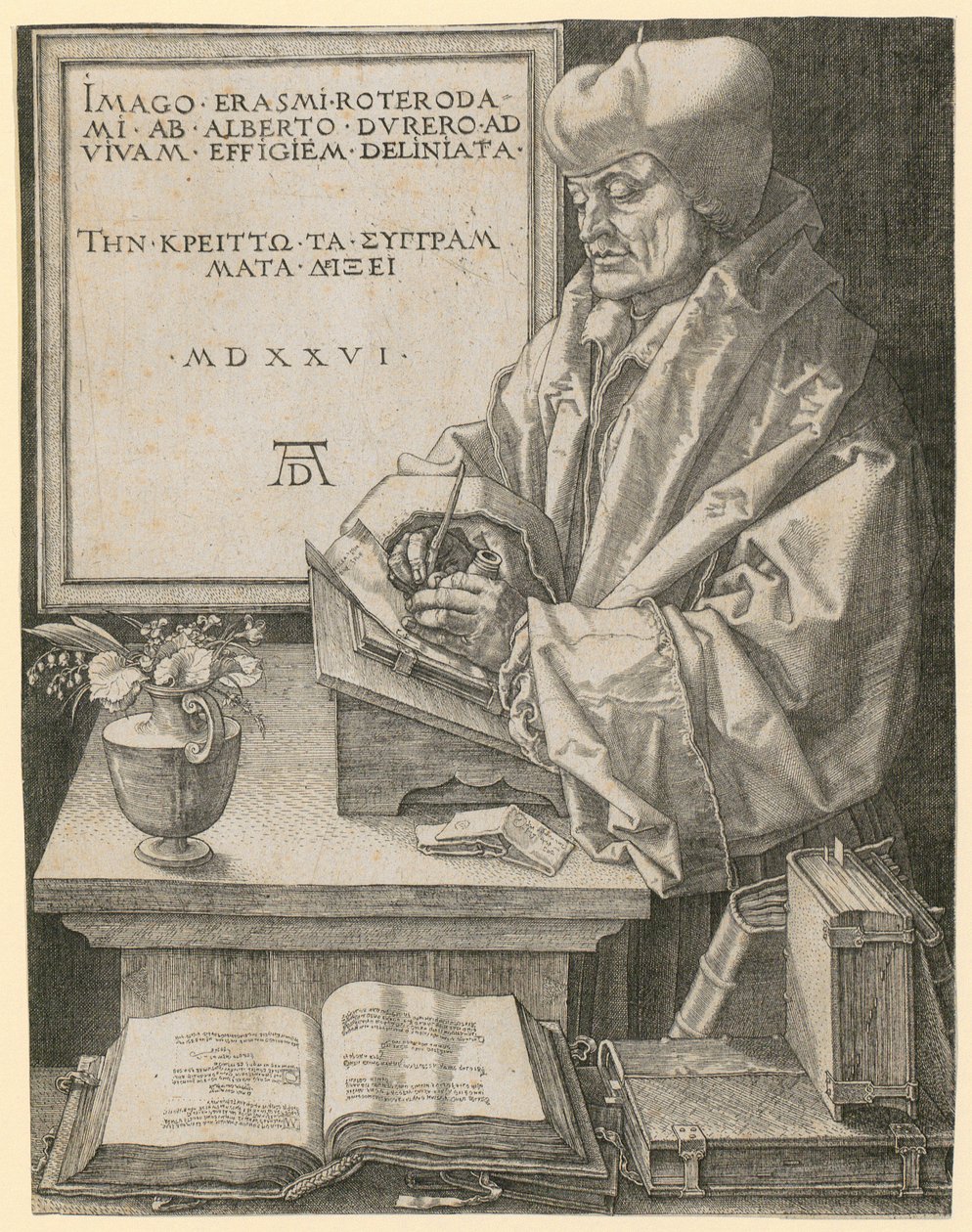 Címer a halálfejjel alkotó: Albrecht Dürer