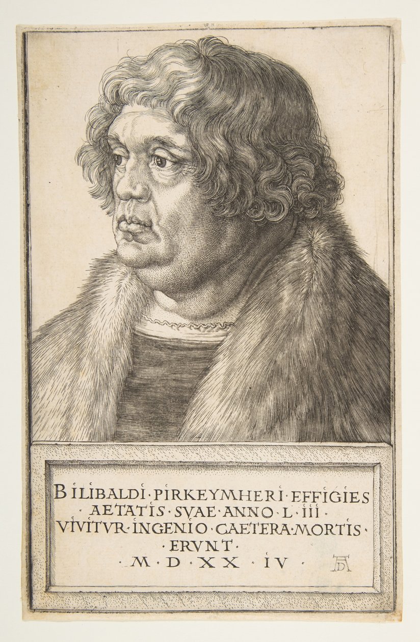 Willibald Pirkkheimer, 1524. alkotó: Albrecht Dürer