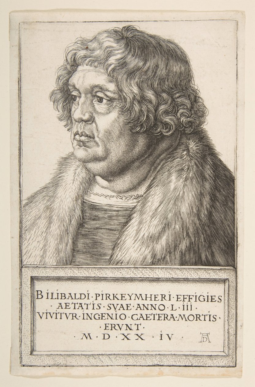 Willibald Pirkkheimer, 1524. alkotó: Albrecht Dürer