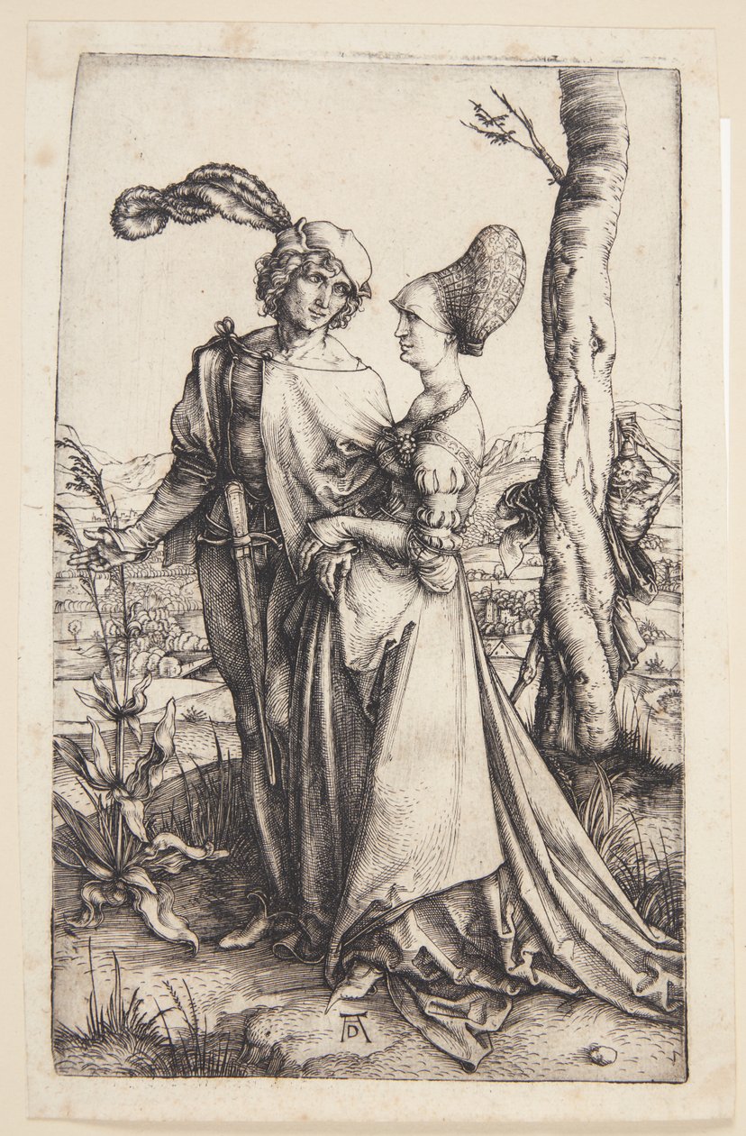 Fiatal házaspárt életveszély fenyeget alkotó: Albrecht Dürer
