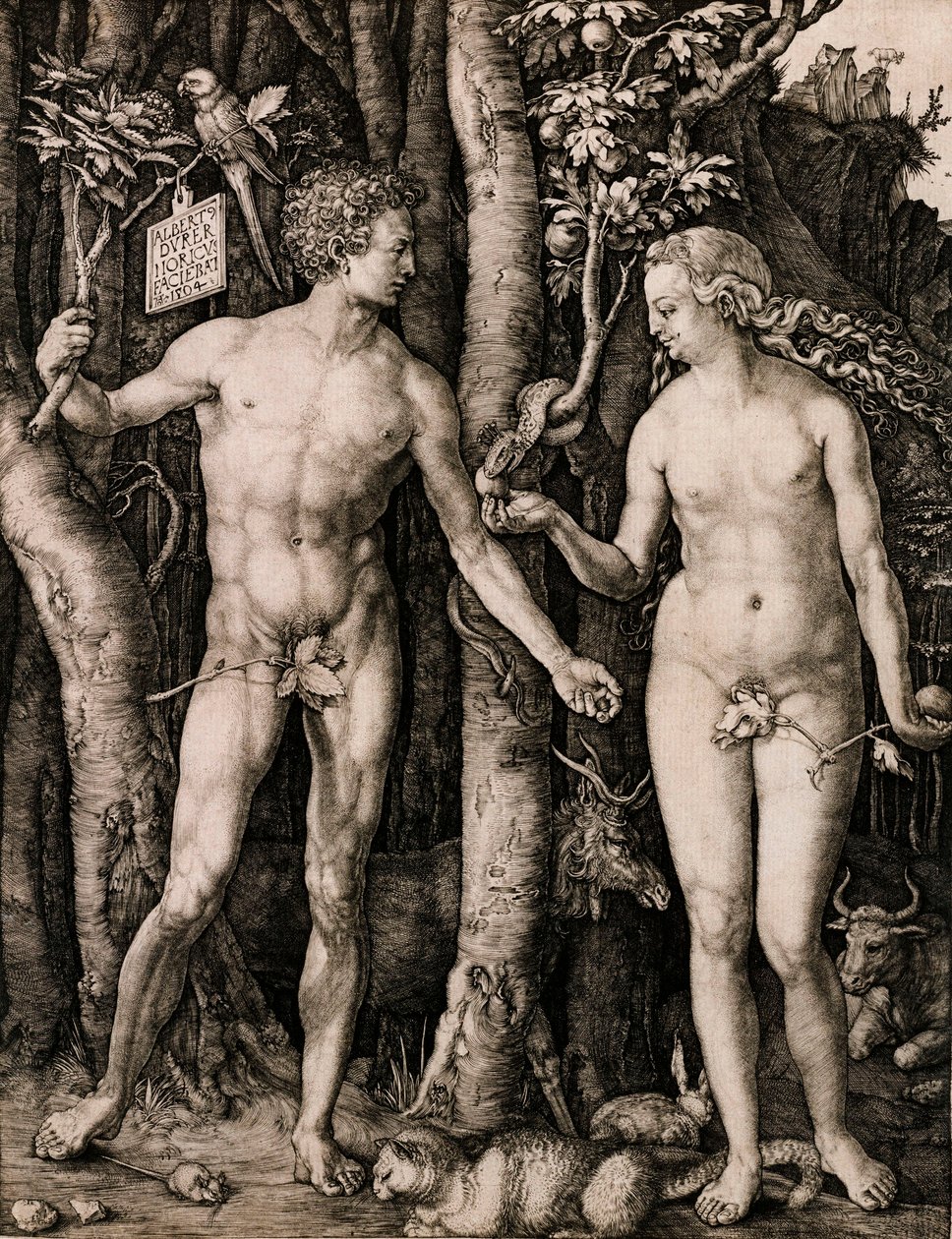 Ádám és Éva alkotó: Albrecht Dürer