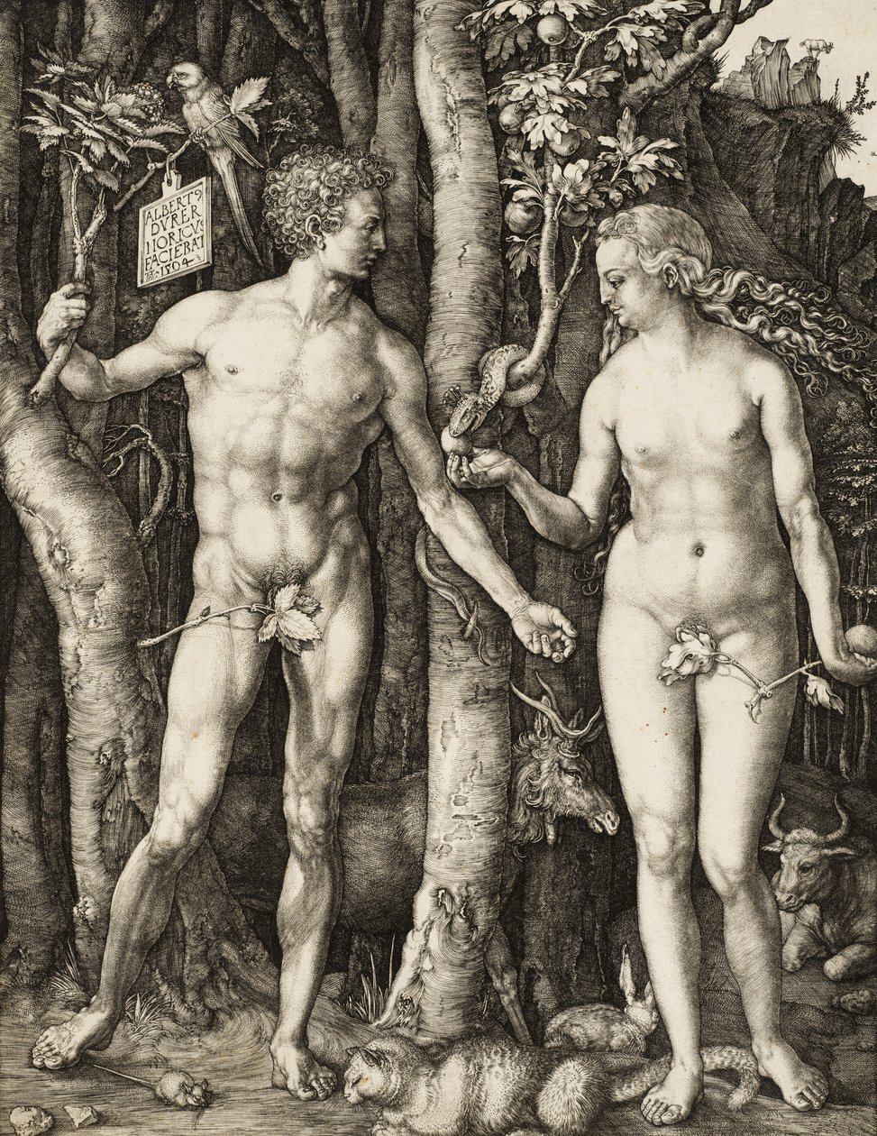 Ádám és Éva alkotó: Albrecht Dürer