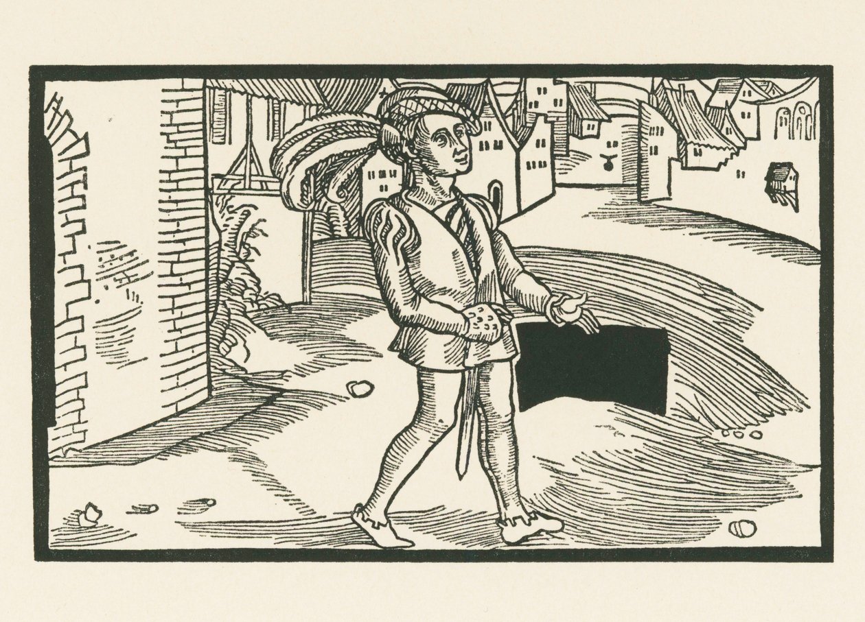 Aeschinus, 1492-93 körül (fametszet) alkotó: Albrecht Dürer or Duerer