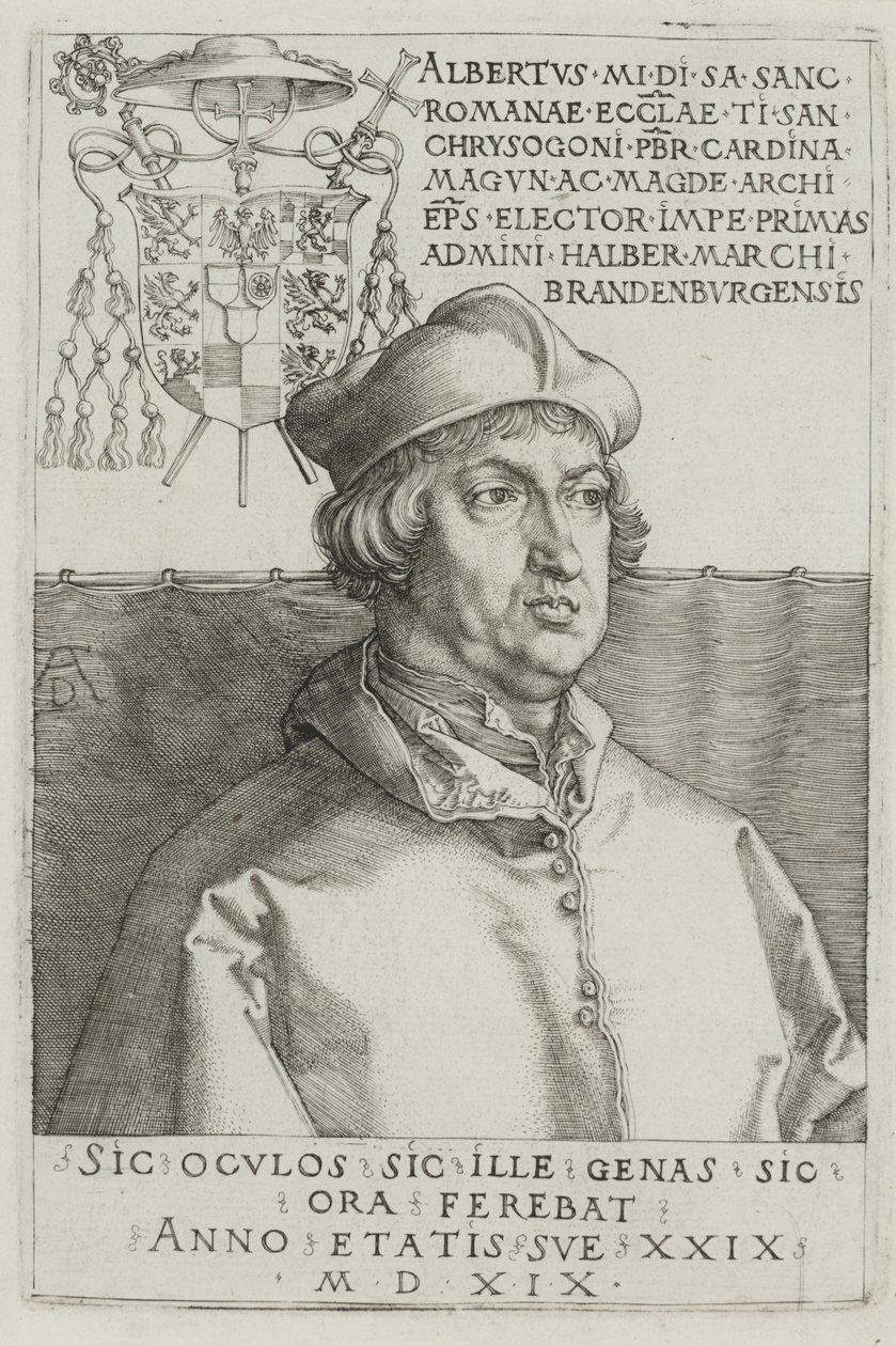 Brandenburgi Albrecht bíboros alkotó: Albrecht Dürer