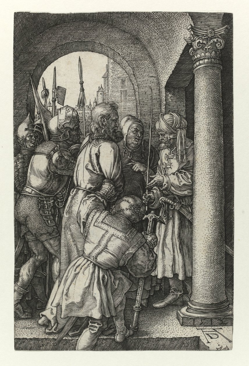 Krisztus Pilátus előtt alkotó: Albrecht Dürer