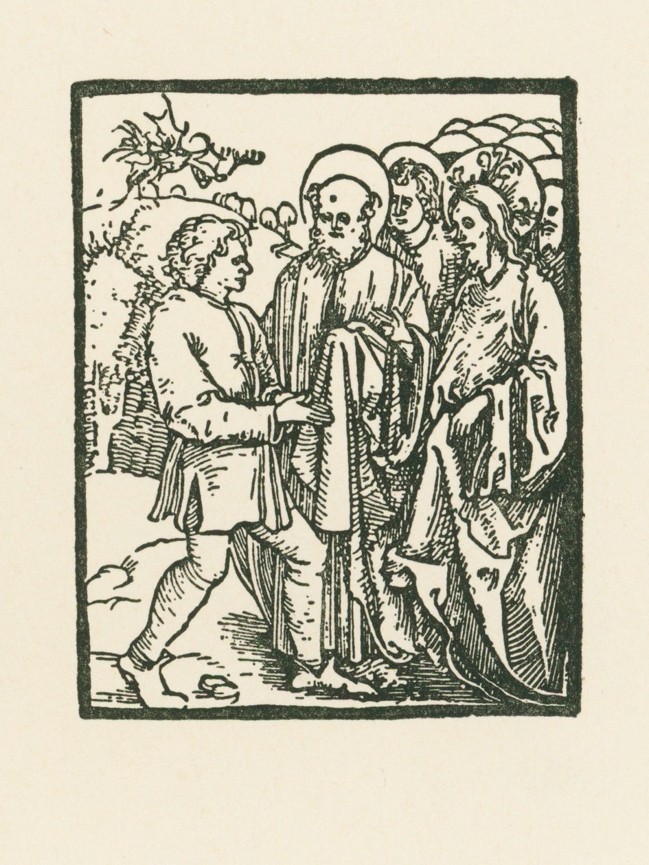 Krisztus meggyógyít egy ördögtől megszállt embert alkotó: Albrecht Dürer or Duerer