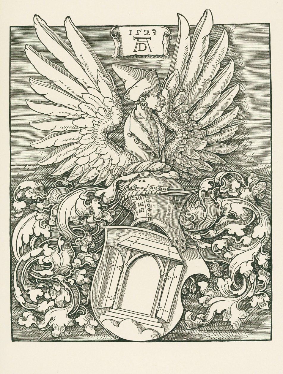 A Dürer-ház címere alkotó: Albrecht Dürer or Duerer