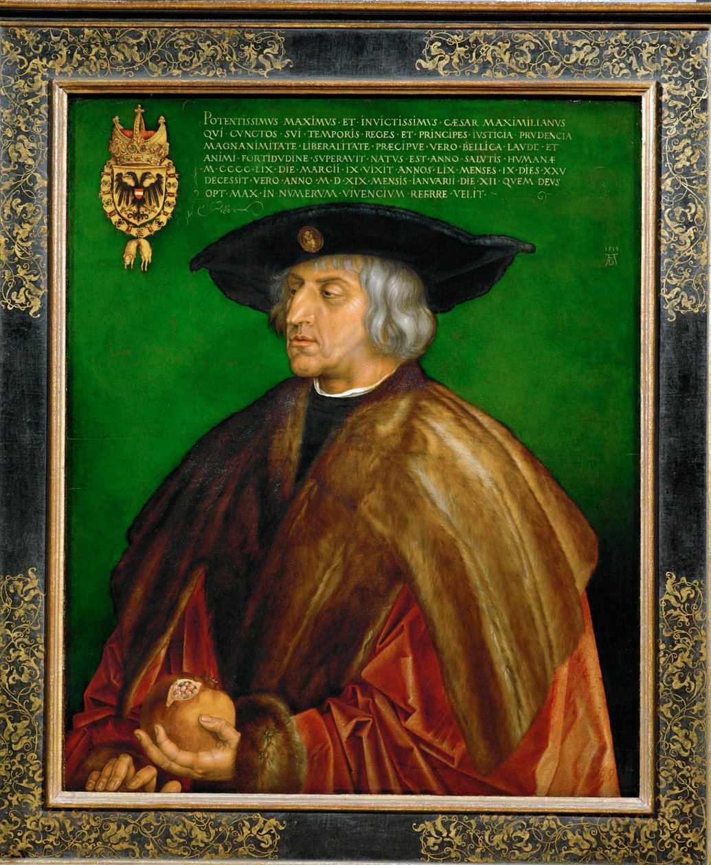 I. Maximilián császár alkotó: Albrecht Dürer or Duerer
