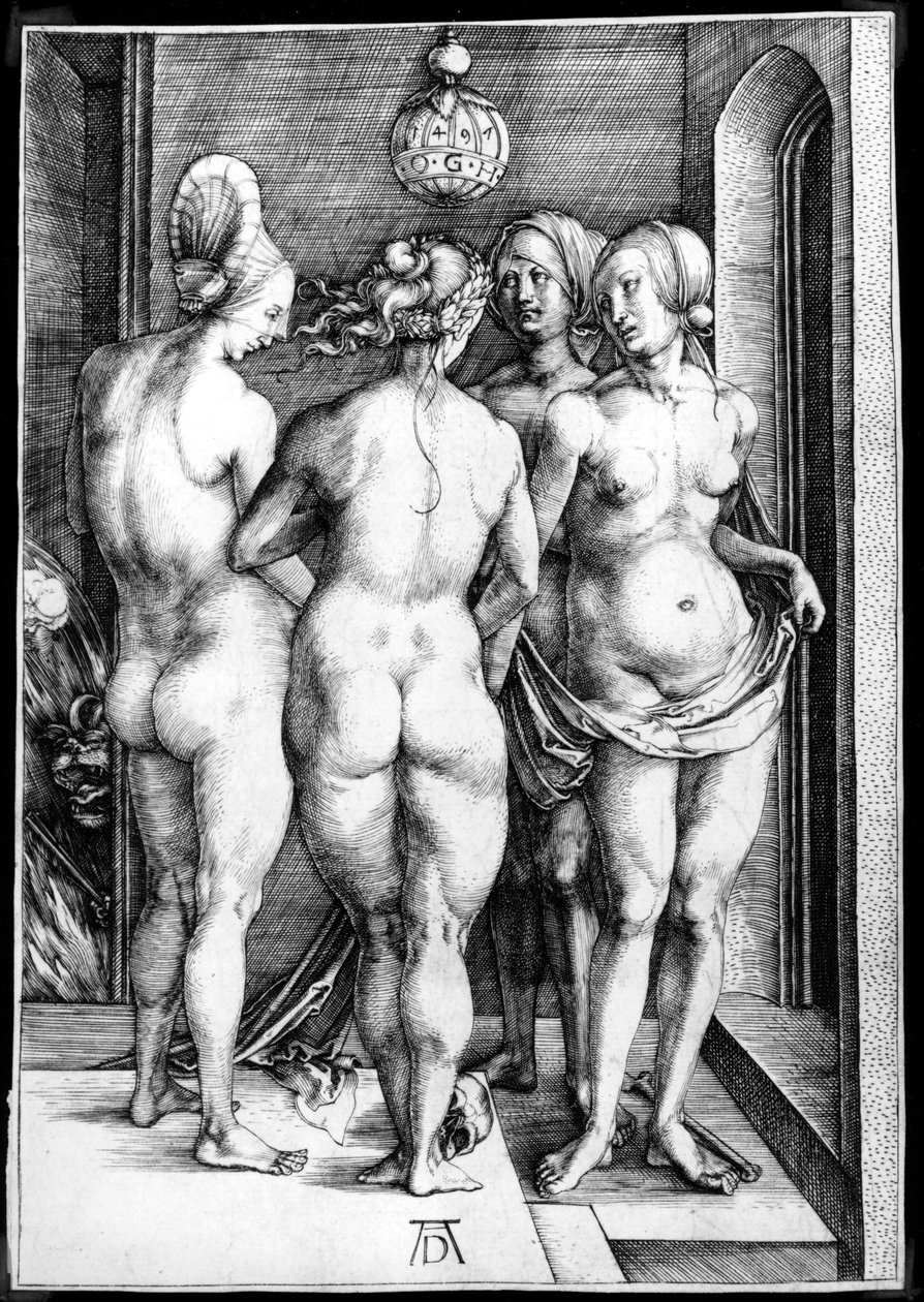 Négy meztelen nő, avagy a boszorkányok alkotó: Albrecht Dürer