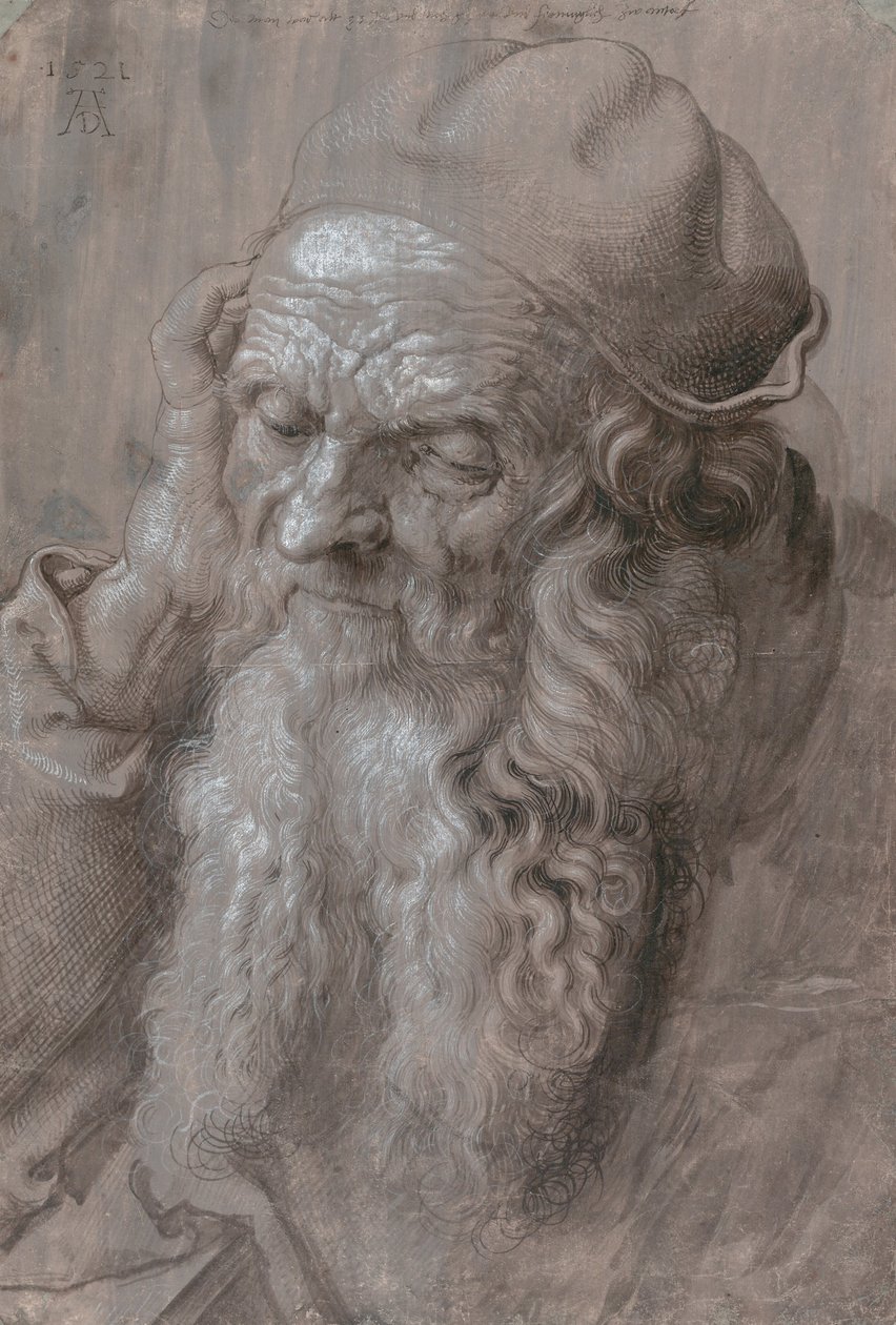 Egy öregember feje alkotó: Albrecht Dürer