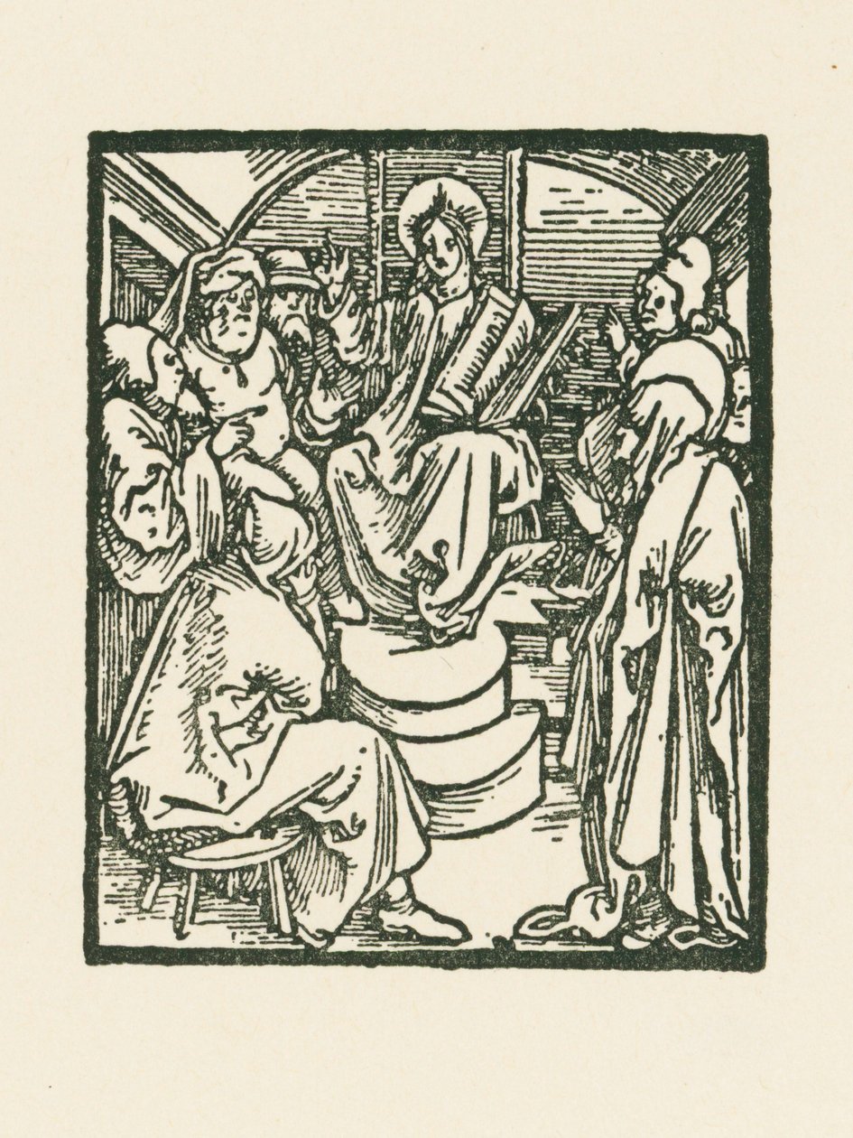 Jézus az orvosok között alkotó: Albrecht Dürer or Duerer