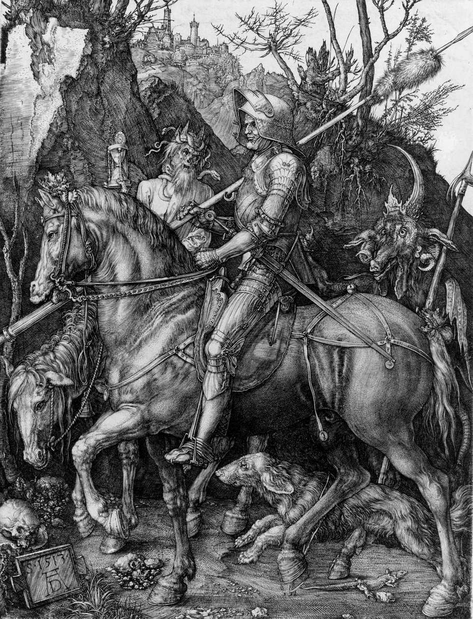 Lovag, a halál és az ördög alkotó: Albrecht Dürer