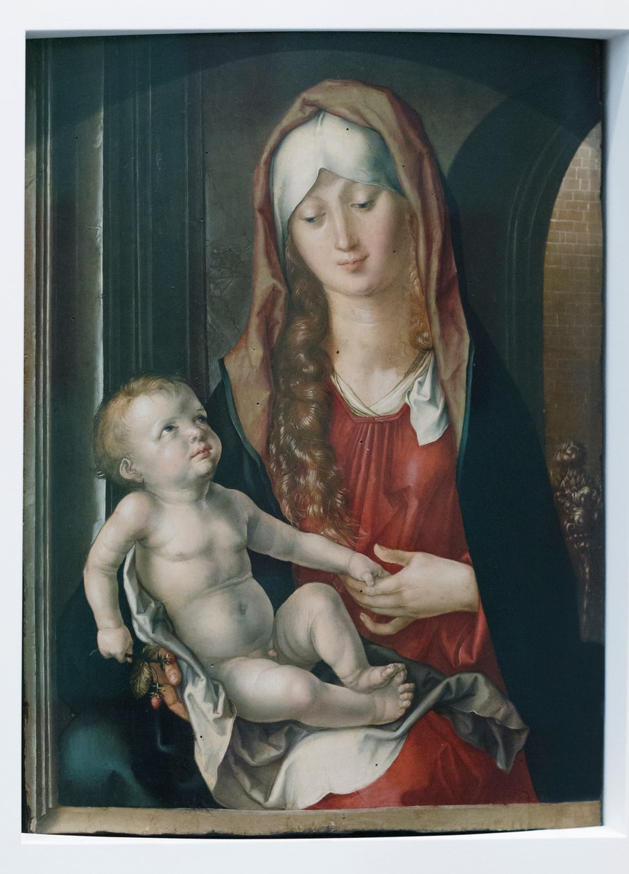 Madonna és gyermeke alkotó: Albrecht Dürer or Duerer