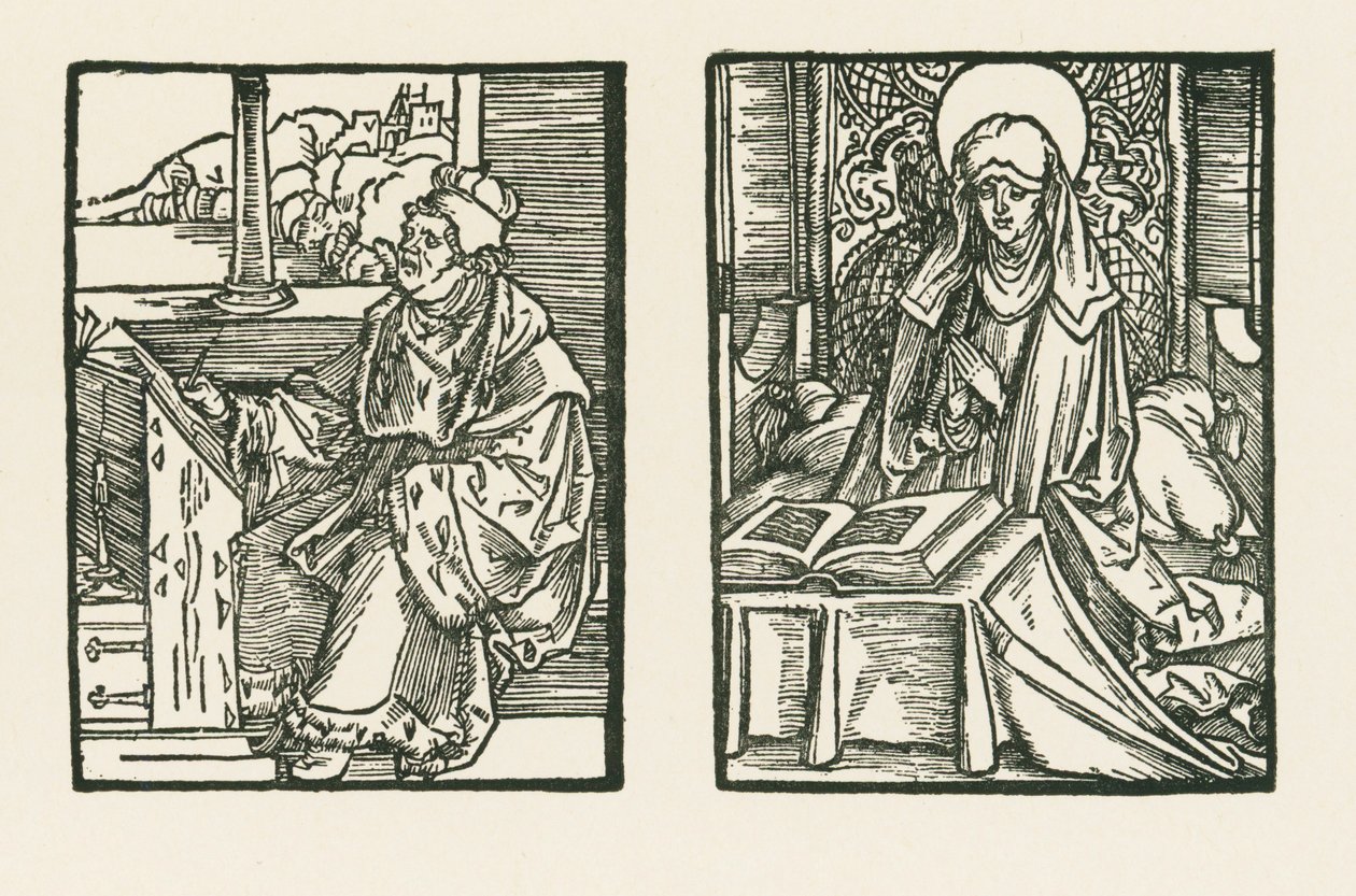 Magister Matthias, Linkoeping és Szent Birgitta kanonoka alkotó: Albrecht Dürer or Duerer