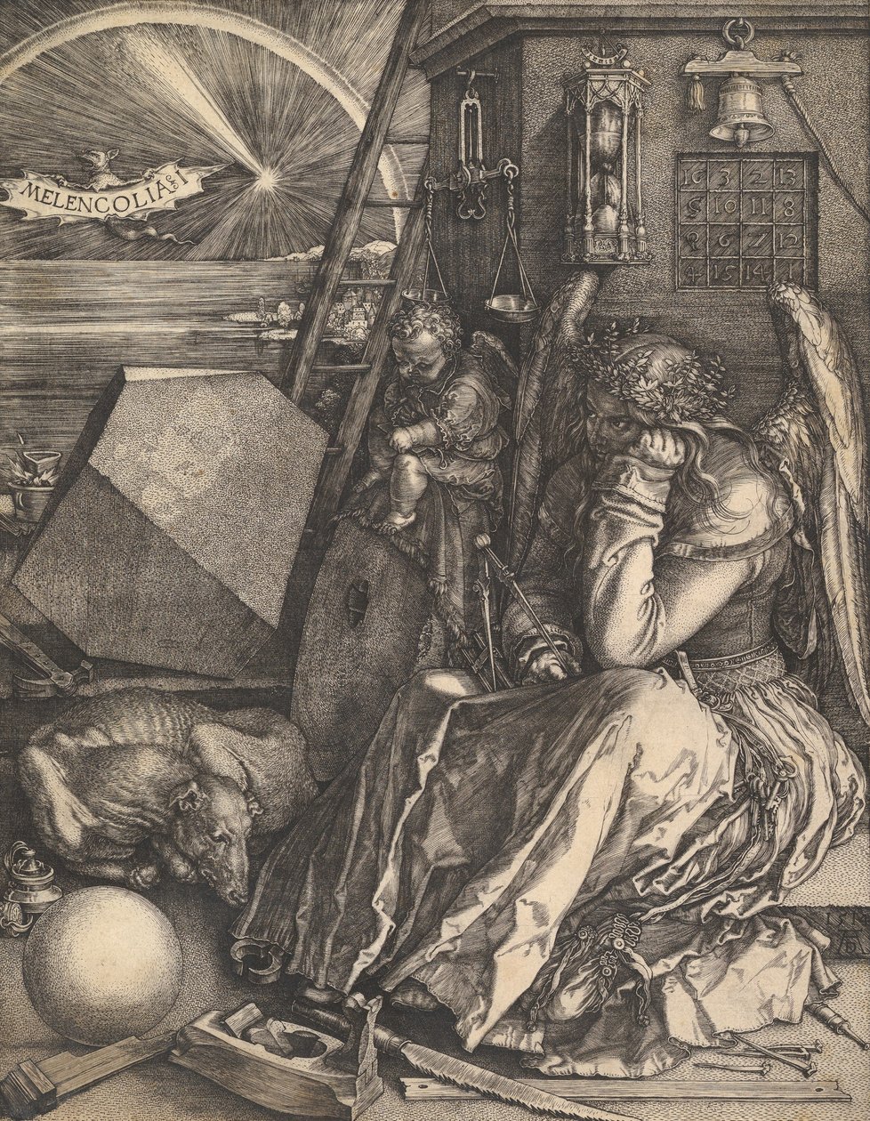 Melenkólia I alkotó: Albrecht Dürer