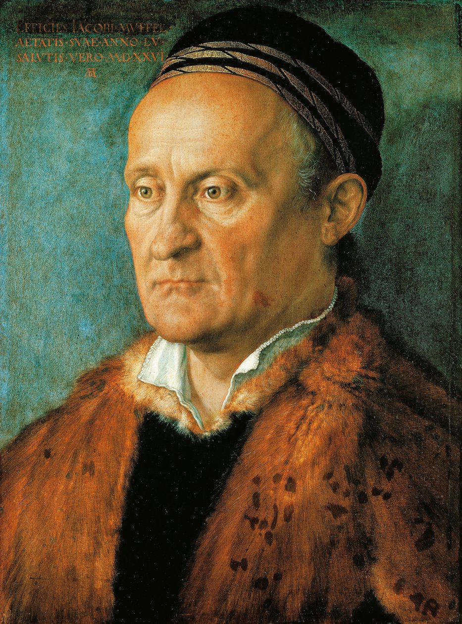Jacob Muffels portréja alkotó: Albrecht Dürer