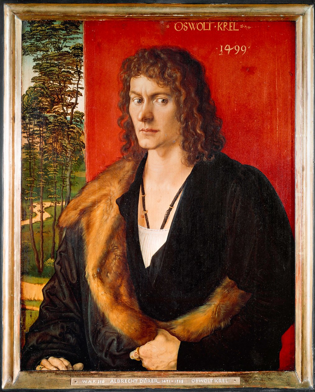 Oswolt Krel portréja alkotó: Albrecht Dürer or Duerer
