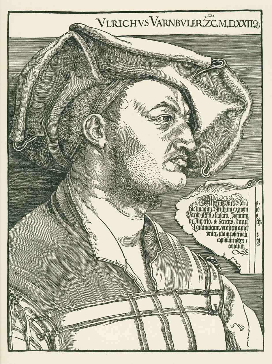 Ulrich Varnbueler portréja alkotó: Albrecht Dürer or Duerer