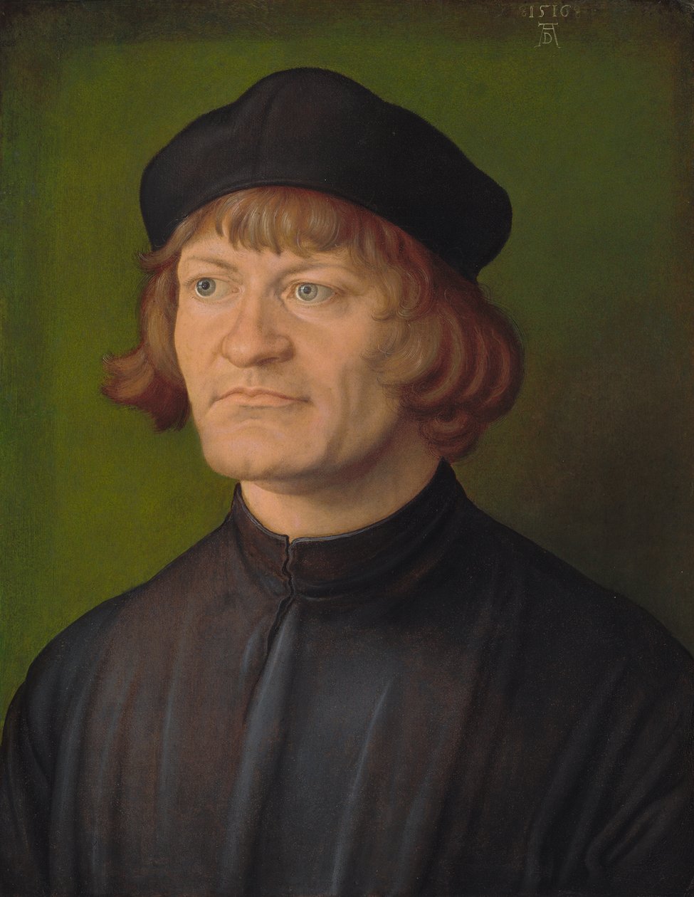 Egy lelkész portréja (Johann Dorsch?) alkotó: Albrecht Dürer