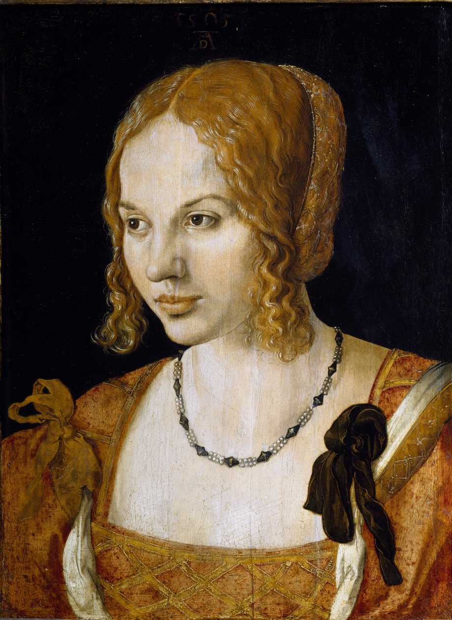 Egy fiatal velencei nő portréja Albrecht Durer (1471-1528) festménye alkotó: Albrecht Dürer