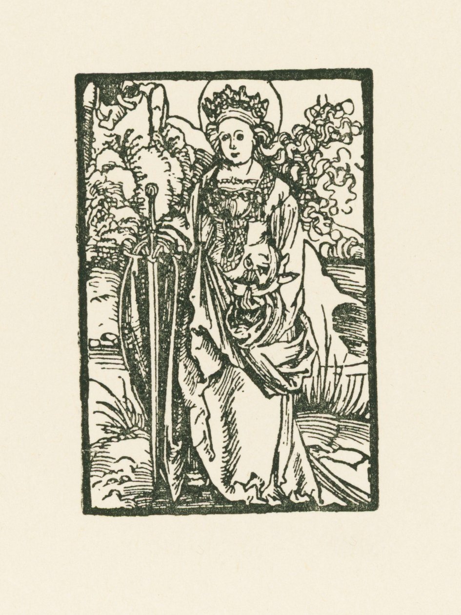 Szent Katalin alkotó: Albrecht Dürer or Duerer