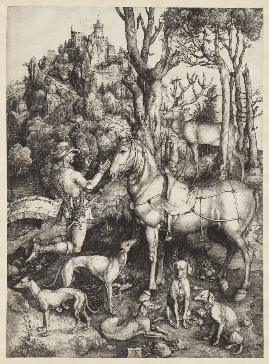 Szent Eustace, 1501 körül alkotó: Albrecht Dürer