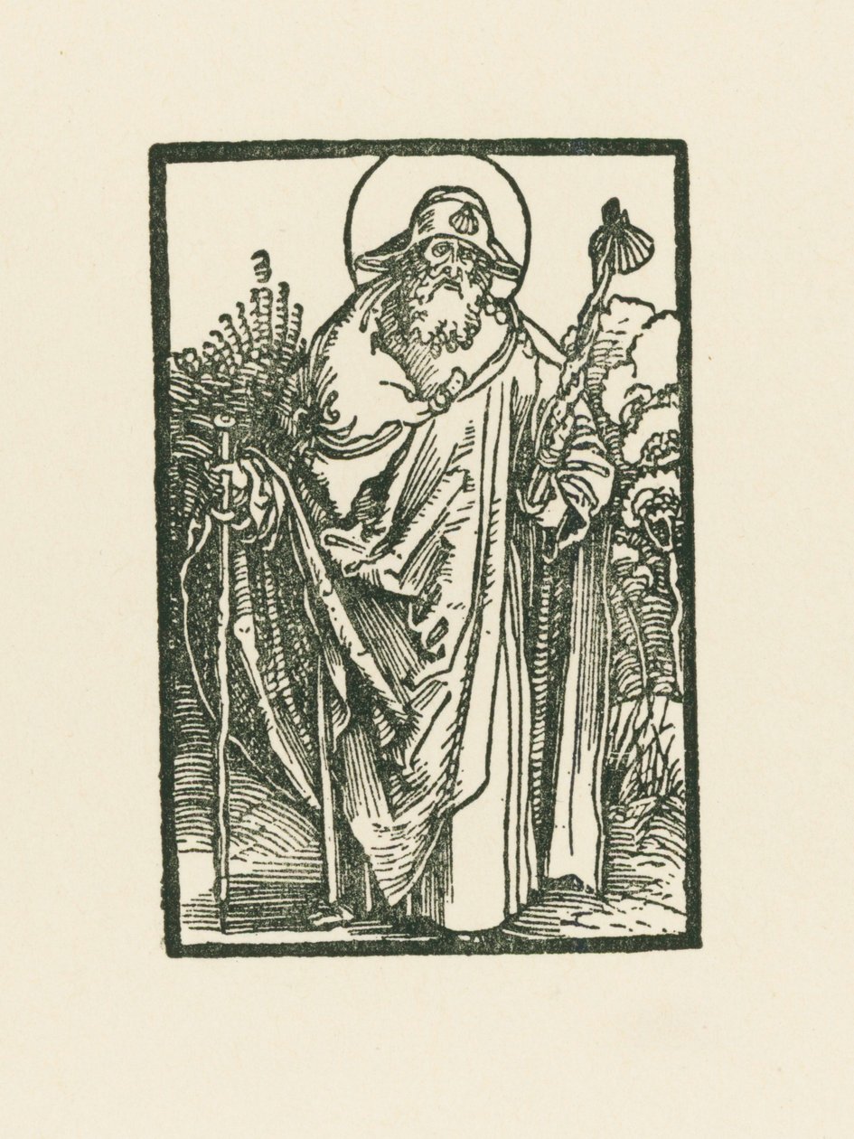 Nagy Szent Jakab alkotó: Albrecht Dürer or Duerer