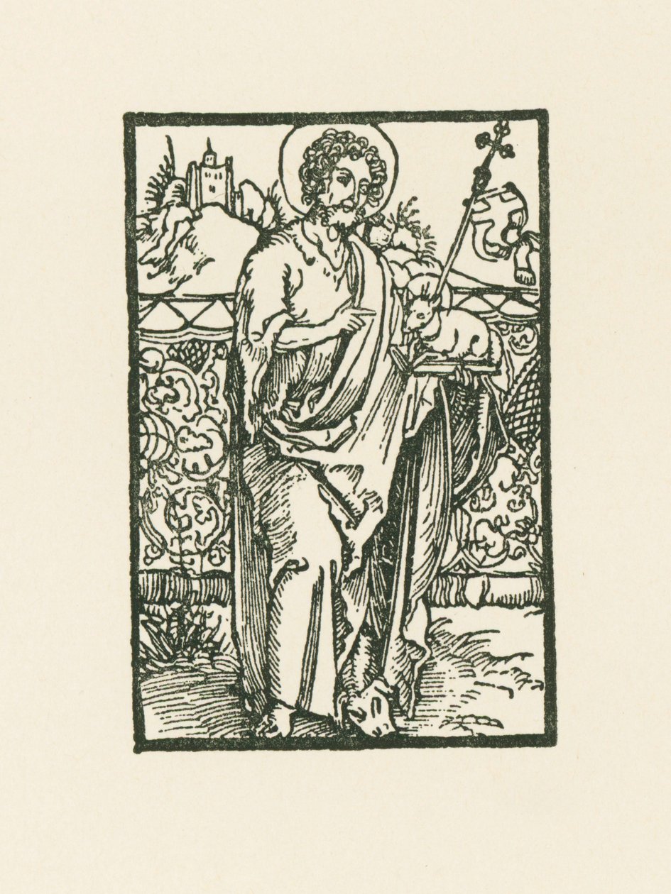 Keresztelő Szent János alkotó: Albrecht Dürer or Duerer