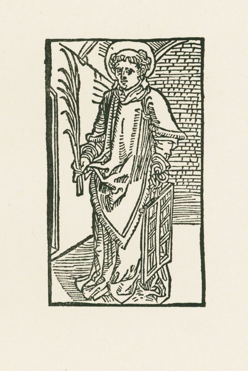 Szent Lőrinc alkotó: Albrecht Dürer or Duerer