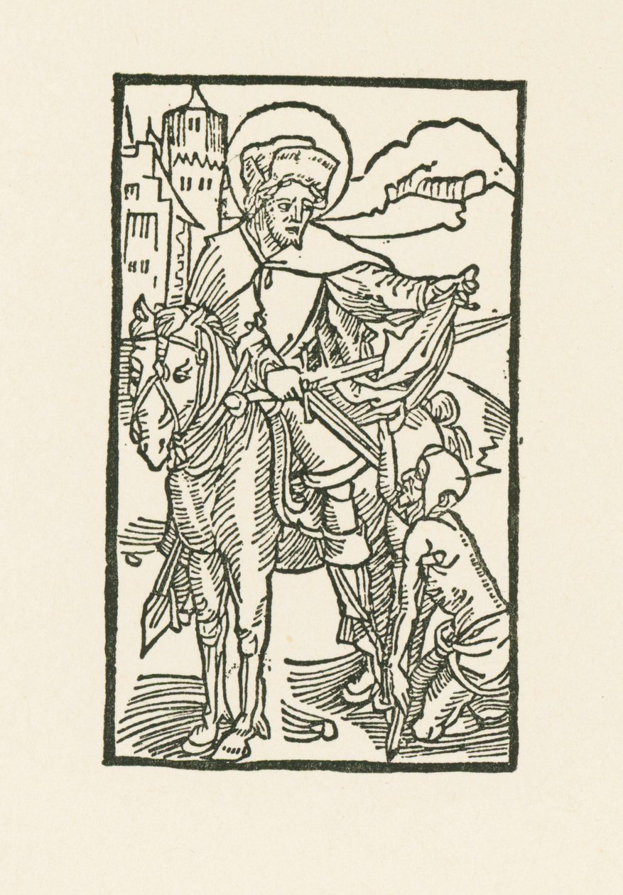 Tours-i Szent Márton alkotó: Albrecht Dürer or Duerer