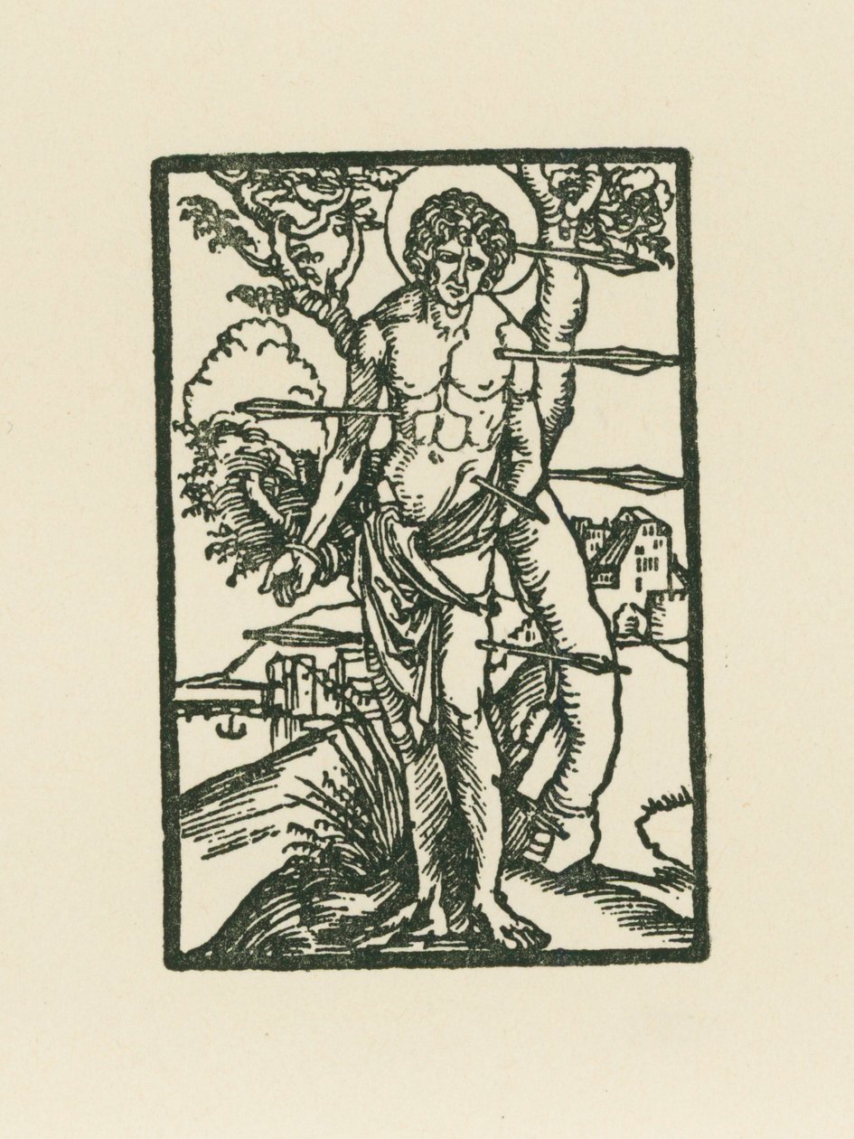 Szent Sebestyén alkotó: Albrecht Dürer or Duerer