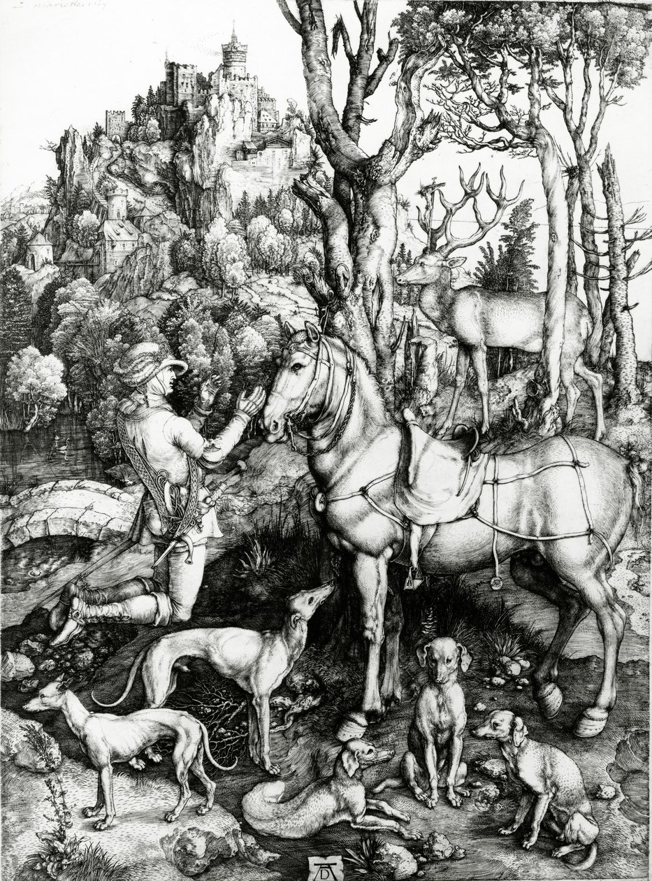 St. Eustace alkotó: Albrecht Dürer