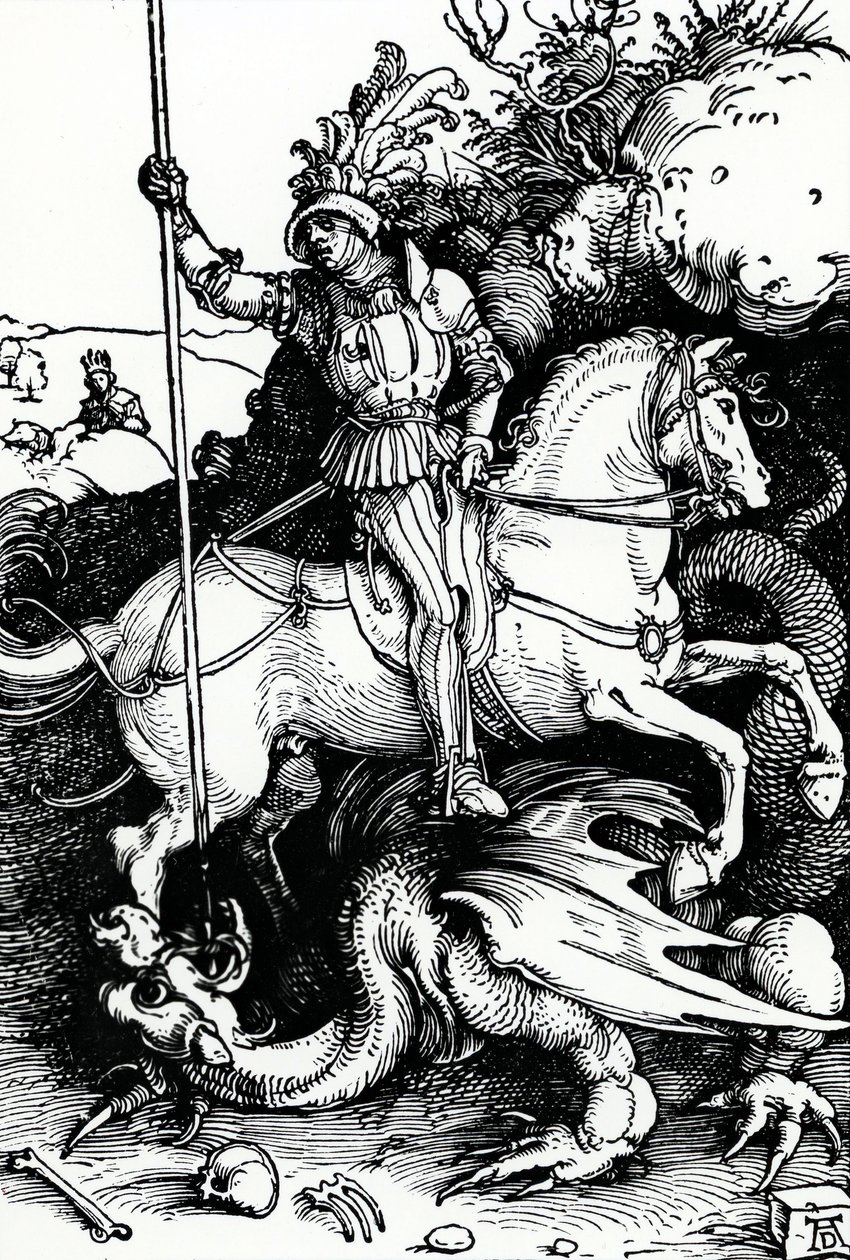 Szent György és a sárkány alkotó: Albrecht Dürer