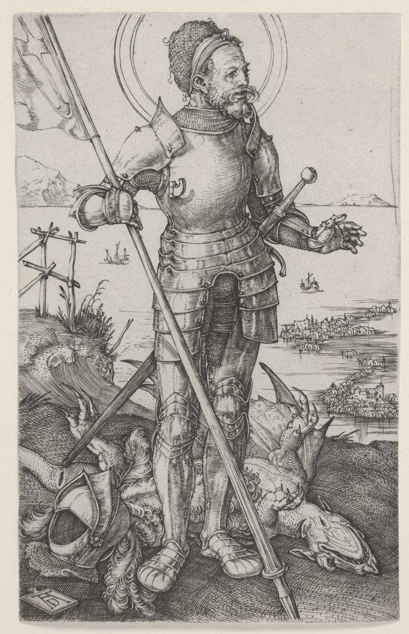 Gyalog Szent György alkotó: Albrecht Dürer