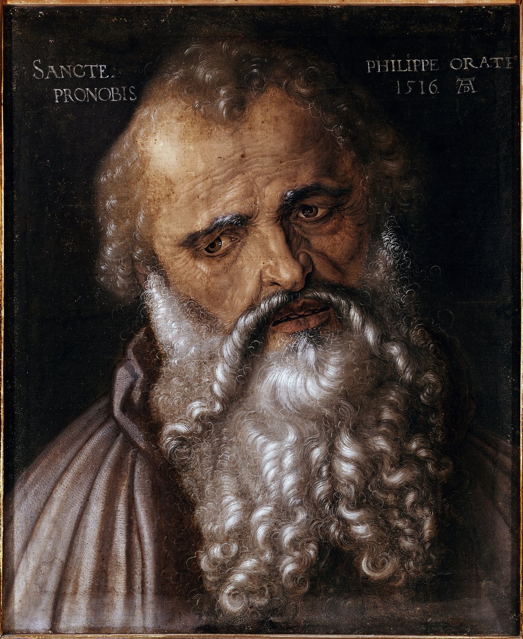 Szent Fülöp apostol (tempera fán alkotó: Albrecht Dürer