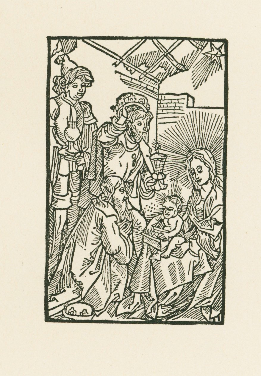 A bölcsek imádása alkotó: Albrecht Dürer or Duerer