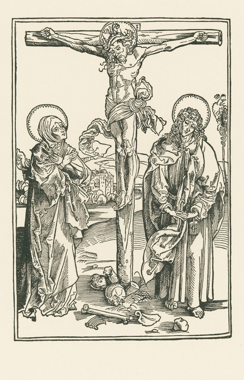 A keresztre feszítés alkotó: Albrecht Dürer or Duerer