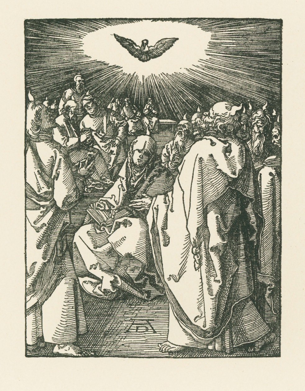A Szentlélek alászállása, 1510 körül (fametszet) alkotó: Albrecht Dürer or Duerer