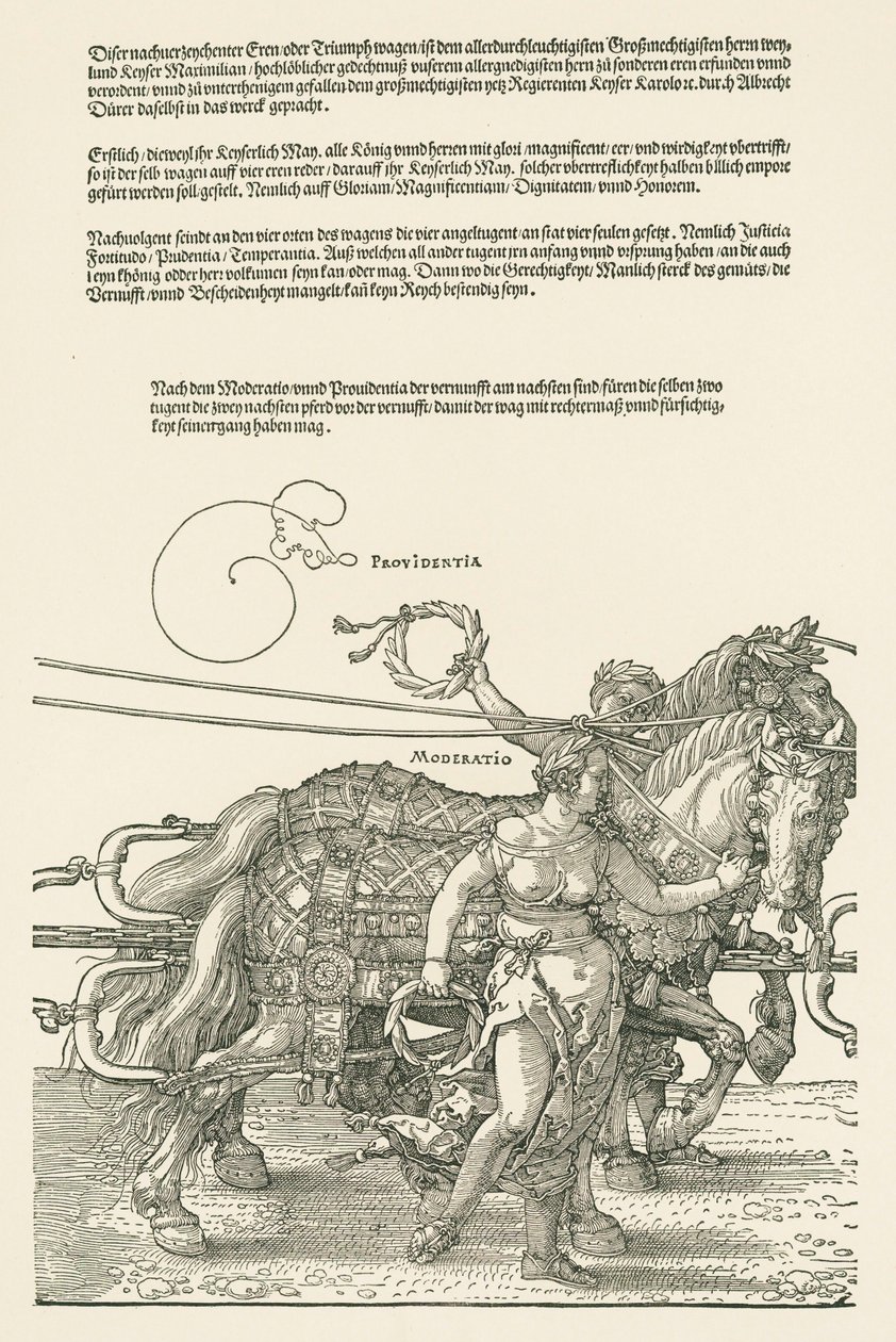 A nagy diadalmas autó alkotó: Albrecht Dürer or Duerer