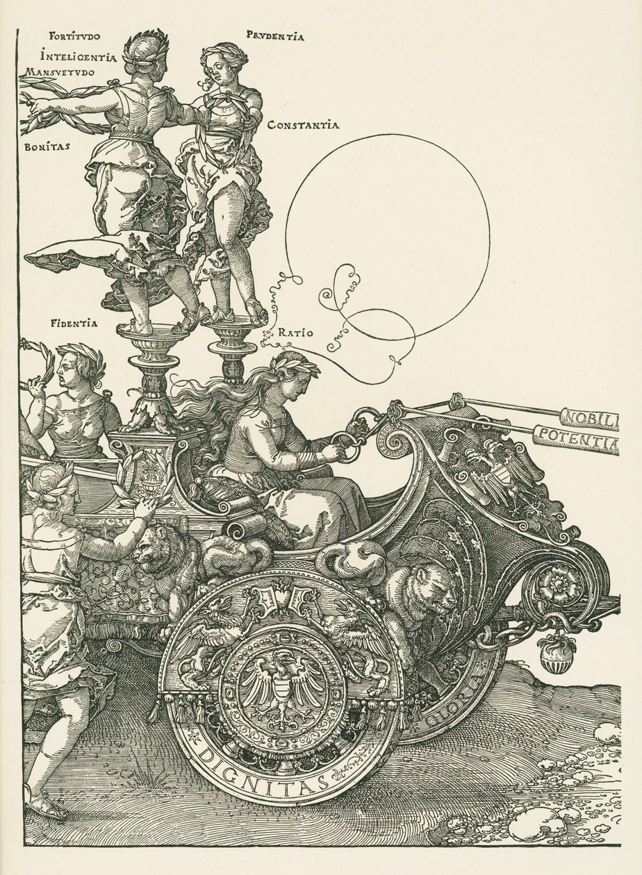A nagy diadalmas autó alkotó: Albrecht Dürer or Duerer