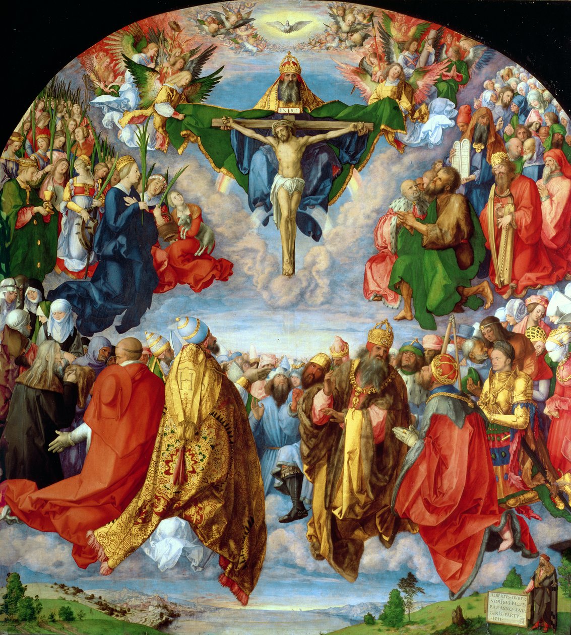 A Landauer-oltárkép, Mindenszentek napja alkotó: Albrecht Dürer