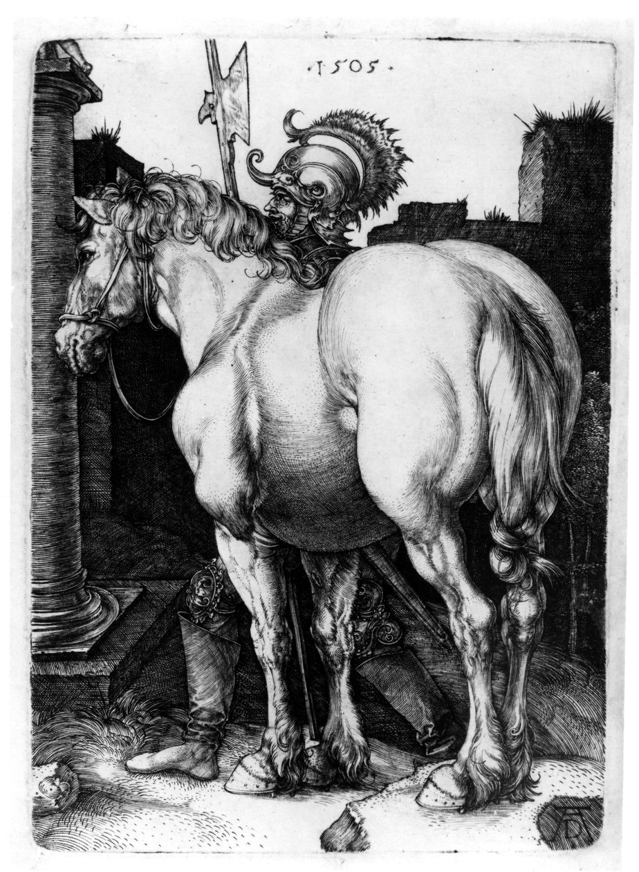 A nagy ló, 1509 alkotó: Albrecht Dürer