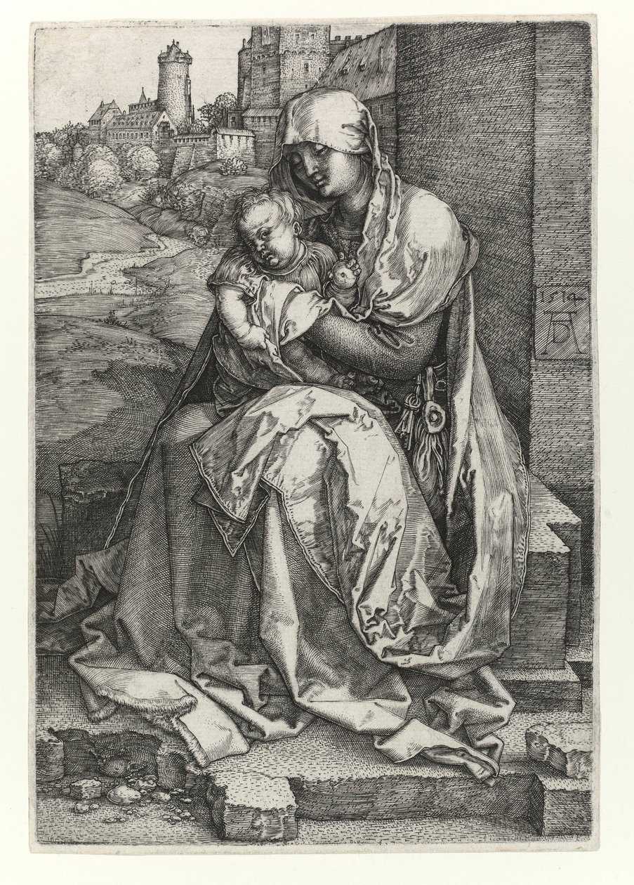 A fal Madonnája, 1514 alkotó: Albrecht Dürer